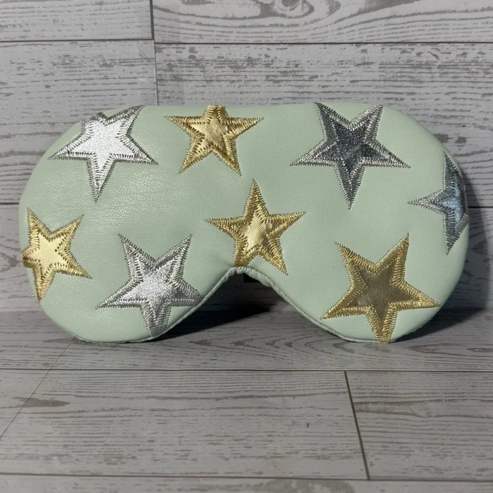 Free‎ People Understated Leather Starry Eyed Cooling Eye Mask Travel Adjustable